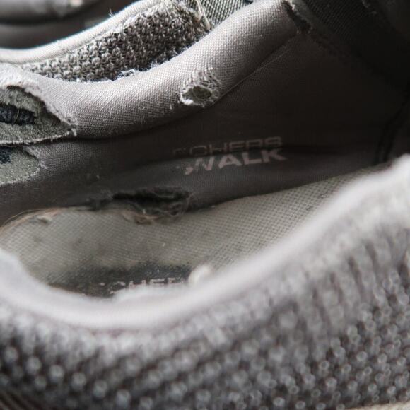 Skechers Shoes Mens 13 Sneakers Slip On Casual Comfort Go Walk Brown Trainers - Picture 12 of 12